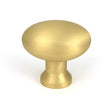 This is an image of From The Anvil - Satin Brass Moore Cabinet Knob - 38mm available to order from T.H. Wiggans Ironmongery in Kendal.