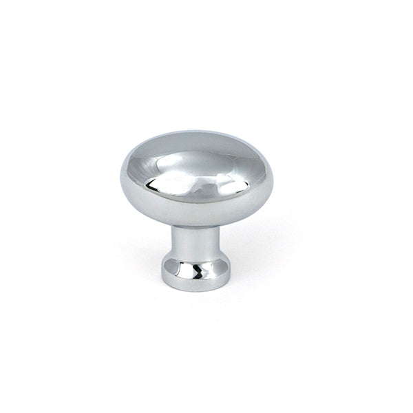 This is an image of From The Anvil - Polished Chrome Moore Cabinet Knob - 25mm available to order from T.H. Wiggans Ironmongery in Kendal.