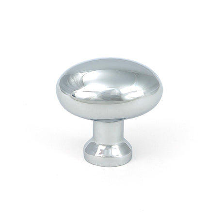 This is an image of From The Anvil - Polished Chrome Moore Cabinet Knob - 32mm available to order from T.H. Wiggans Ironmongery in Kendal.