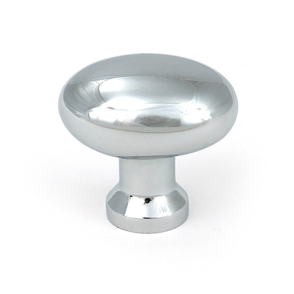 This is an image of From The Anvil - Polished Chrome Moore Cabinet Knob - 38mm available to order from T.H. Wiggans Ironmongery in Kendal.