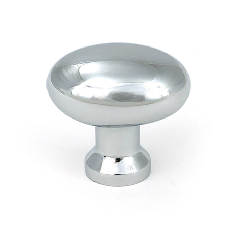 This is an image of From The Anvil - Polished Chrome Moore Cabinet Knob - 38mm available to order from T.H. Wiggans Ironmongery in Kendal.