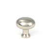 This is an image of From The Anvil - Polished Nickel Moore Cabinet Knob - 25mm available to order from T.H. Wiggans Ironmongery in Kendal.