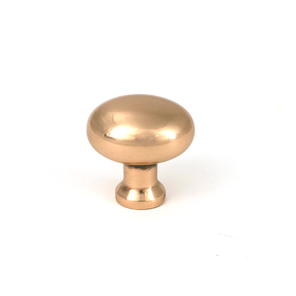 This is an image of From The Anvil - Polished Bronze Moore Cabinet Knob - 25mm available to order from T.H. Wiggans Ironmongery in Kendal.
