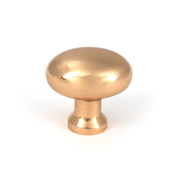 This is an image of From The Anvil - Polished Bronze Moore Cabinet Knob - 32mm available to order from T.H. Wiggans Ironmongery in Kendal.