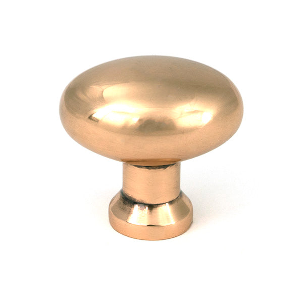 This is an image of From The Anvil - Polished Bronze Moore Cabinet Knob - 38mm available to order from T.H. Wiggans Ironmongery in Kendal.
