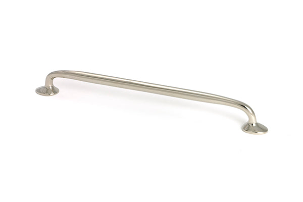 This is an image of From The Anvil - Polished Nickel Moore Pull Handle - Large available to order from T.H. Wiggans Ironmongery in Kendal.