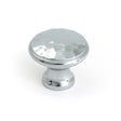 This is an image of From The Anvil - Polished Chrome Hammered Cabinet Knob - Medium available to order from T.H. Wiggans Ironmongery in Kendal.