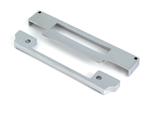 This is an image of From The Anvil - Polished SS ½" Rebate Kit for Euro Sash Lock available to order from T.H. Wiggans Ironmongery in Kendal.