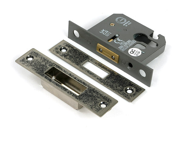 This is an image of From The Anvil - Pewter 2½" Euro Profile Dead Lock available to order from T.H. Wiggans Ironmongery in Kendal.