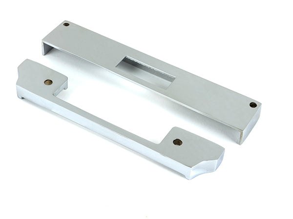 This is an image of From The Anvil - Polished SS ½" Rebate Kit for Euro Dead Lock available to order from T.H. Wiggans Ironmongery in Kendal.