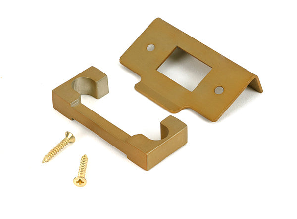 From The Anvil - Satin Brass ½" Rebate Kit for Deadbolt