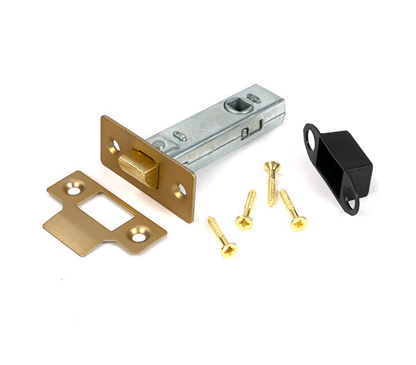 From The Anvil - Satin Brass 3" Tubular Mortice Latch