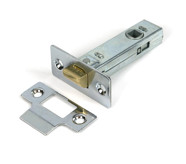 This is an image of From The Anvil - Polished Chrome 3" Tubular Mortice Latch available to order from T.H. Wiggans Ironmongery in Kendal.