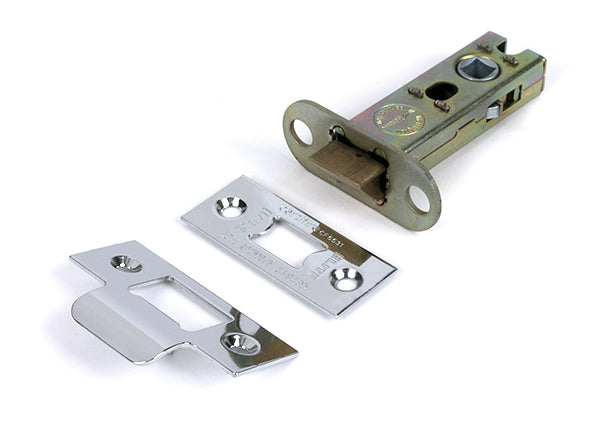This is an image of From The Anvil - Polished Chrome 3" Heavy Duty Latch available to order from T.H. Wiggans Ironmongery in Kendal.