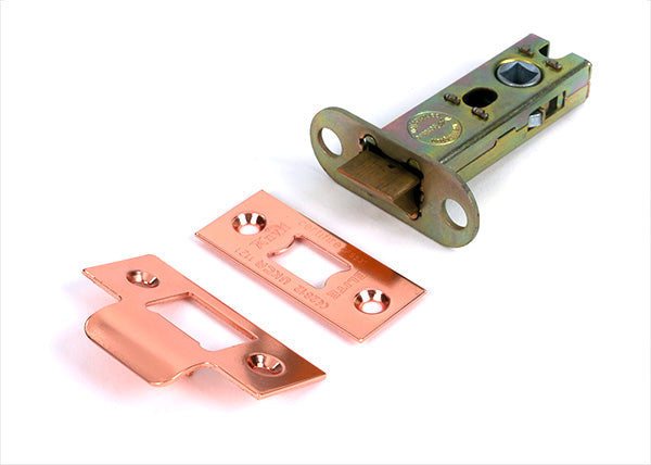 This is an image of From The Anvil - Polished Bronze 3" Heavy Duty Latch available to order from T.H. Wiggans Ironmongery in Kendal.