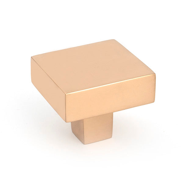 This is an image of From The Anvil - Polished Bronze Albers Cabinet Knob - 35mm available to order from T.H. Wiggans Ironmongery in Kendal.