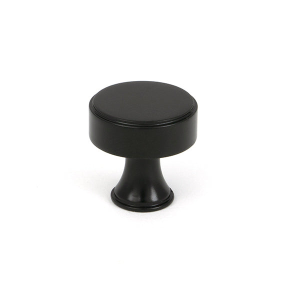This is an image of From The Anvil - Aged Bronze Scully Cabinet Knob - 25mm available to order from T.H. Wiggans Ironmongery in Kendal.