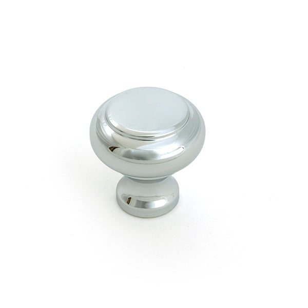 This is an image of From The Anvil - Polished Chrome Regency Cabinet Knob - Small available to order from T.H. Wiggans Ironmongery in Kendal.