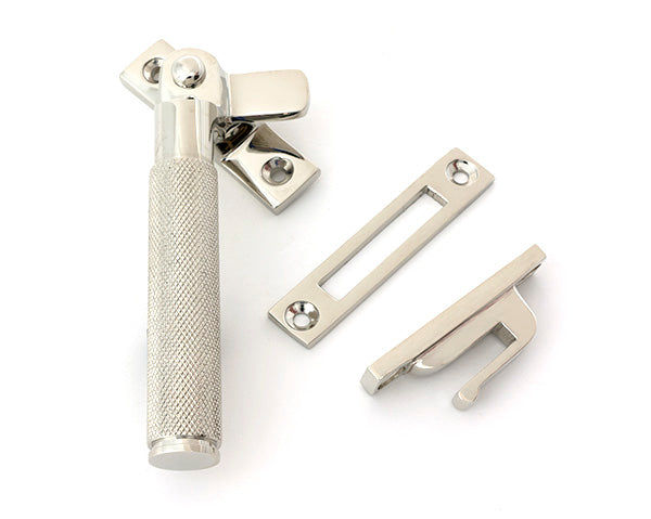 This is an image of From The Anvil - Polished Nickel Locking Brompton Fastener – LH available to order from T.H. Wiggans Ironmongery in Kendal.