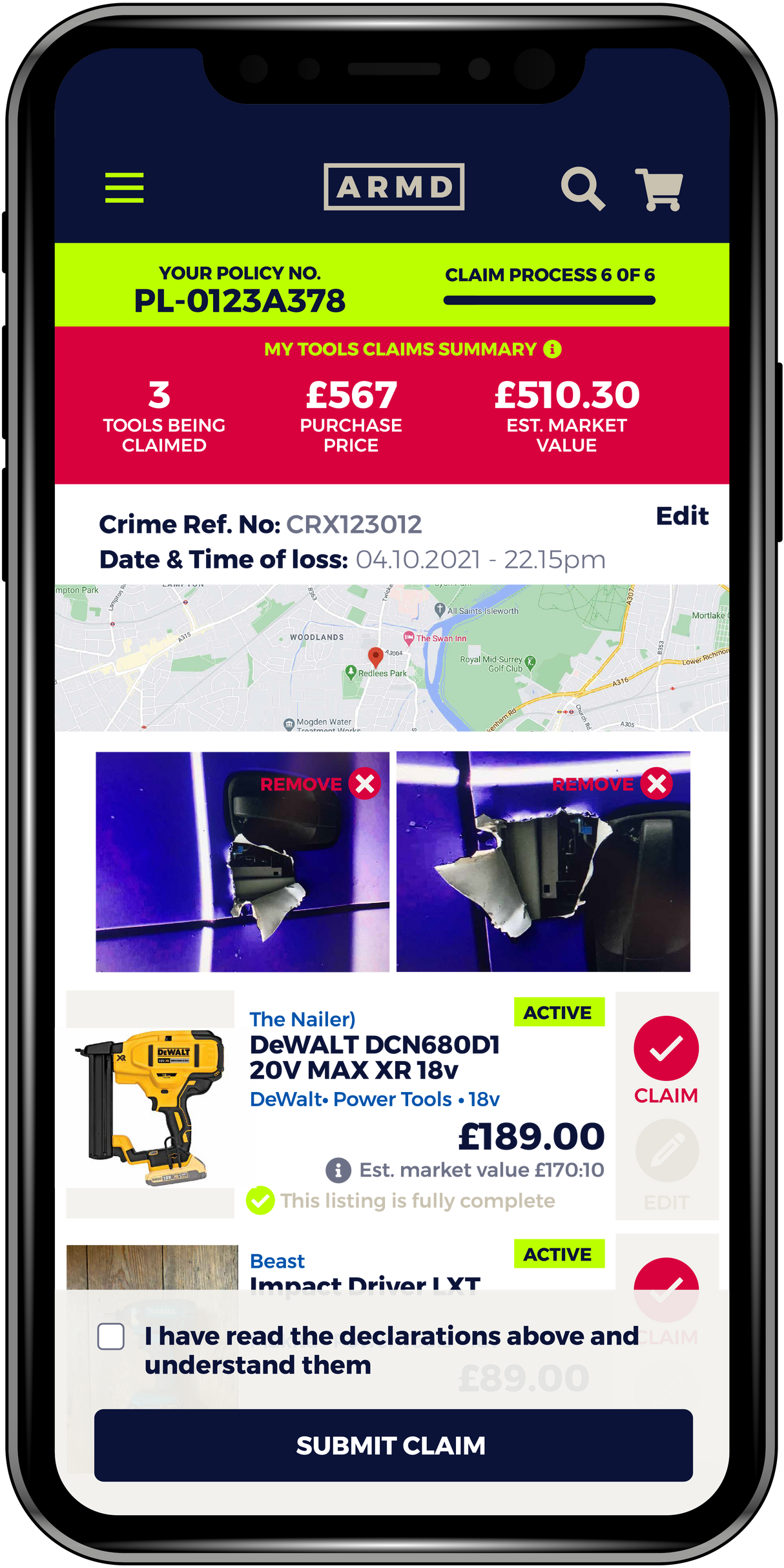 ARMD Guard Smart Van Alarm & Tracker