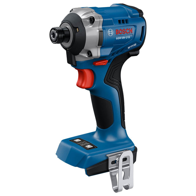 This is an image of  BOSCH GDR18V-215 18V Impact Driver BODY ONLY  available to order from T.H. Wiggans Ironmongery in Kendal.