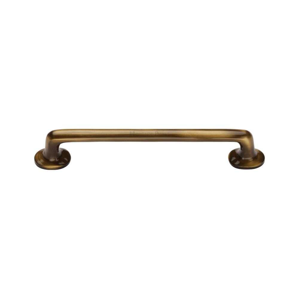 This is an image of a Heritage Brass - Heritage Cabinet Pull Traditional Design 152mm CTC Antique Brass F, c0376-152-at that is available to order from T.H Wiggans Ironmongery in Kendal.