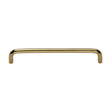 This is an image of a Heritage Brass - Cabinet Pull Wire Design 152mm Polished Brass finish, c2155-152-pb that is available to order from T.H Wiggans Ironmongery in Kendal.
