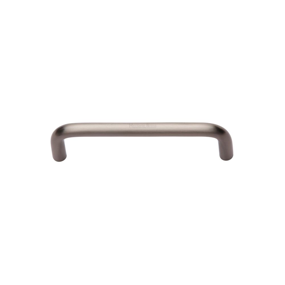 This is an image of a Heritage Brass - Cabinet Pull Wire Design 96mm CTC Satin Nickel Finish, c2155-96-sn that is available to order from T.H Wiggans Ironmongery in Kendal.