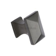 This is an image of a Heritage Brass - Cabinet Knob Pyramid Design 35mm Matt Bronze Finish, c2232-mb that is available to order from T.H Wiggans Ironmongery in Kendal.