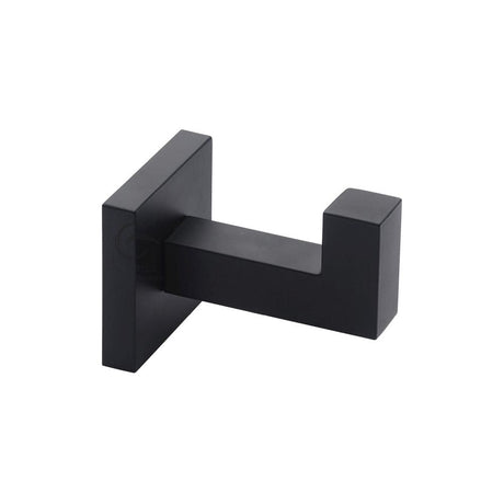 This is an image of a M.Marcus - Robe hook Matt Black Finish, che-hook-blk that is available to order from T.H Wiggans Ironmongery in Kendal.