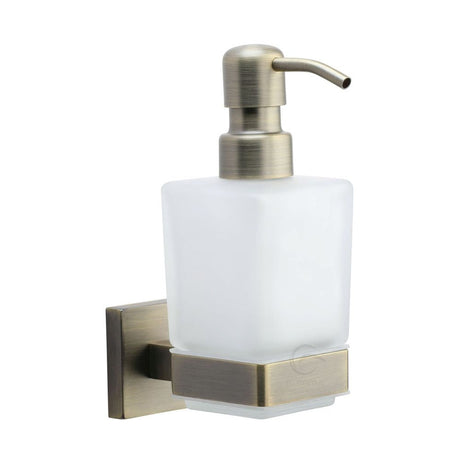This is an image of a M.Marcus - Soap dispenser with high quality SS304 pump Matt Antique Finish, che-soap-ma that is available to order from T.H Wiggans Ironmongery in Kendal.