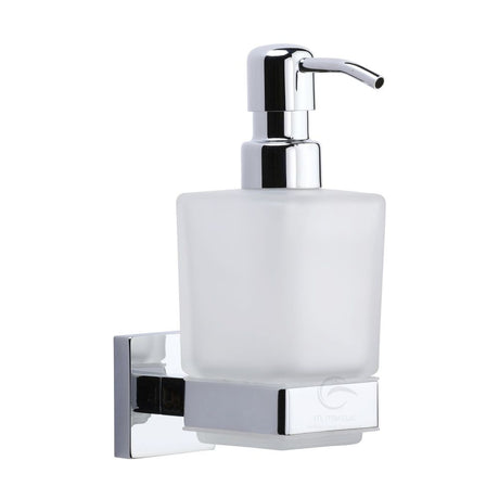 This is an image of a M.Marcus - Soap dispenser with high quality SS304 pump Polished Chrome Finish, che-soap-pc that is available to order from T.H Wiggans Ironmongery in Kendal.