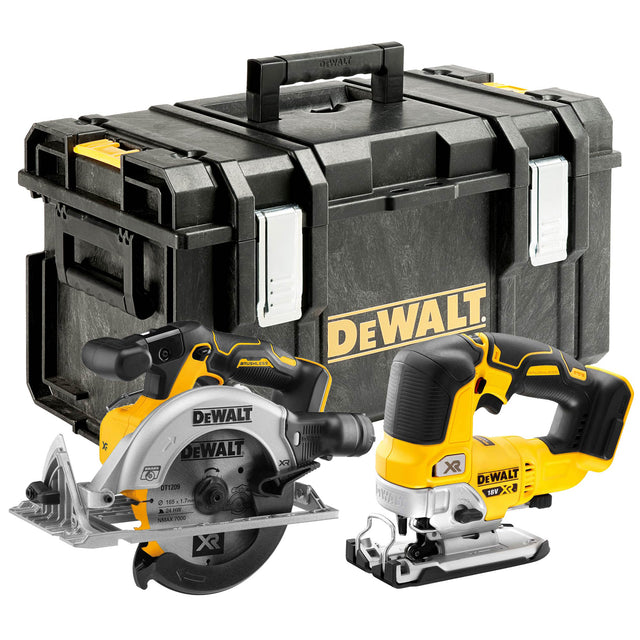 DEWALT DCK18CJBLN 18v DCS565N/DCS334N Kit with Tough System Case