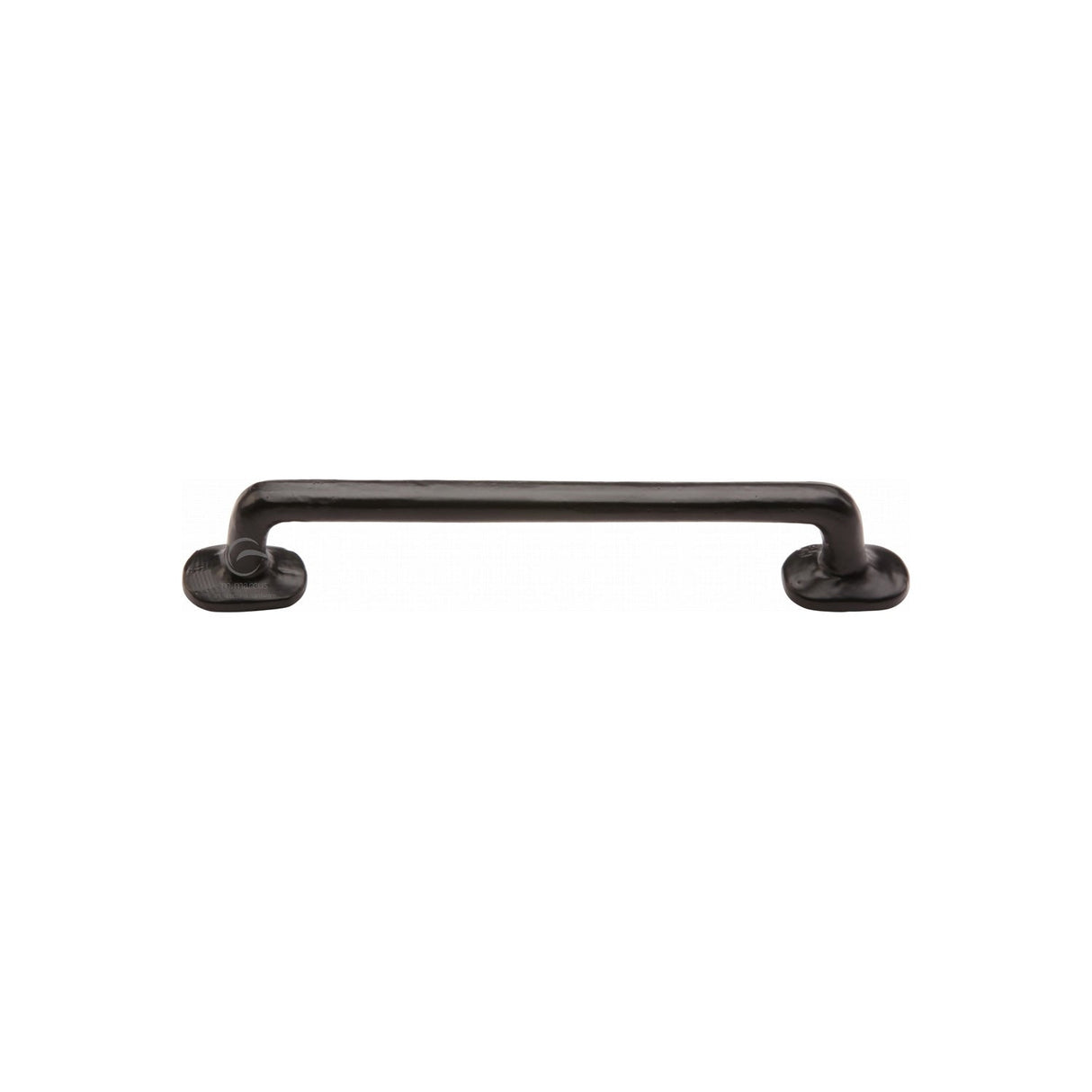 This is an image of a M.Marcus - The Cabinet Pull Traditional Design 152mm Black Iron, fb376-152 that is available to order from T.H Wiggans Ironmongery in Kendal.
