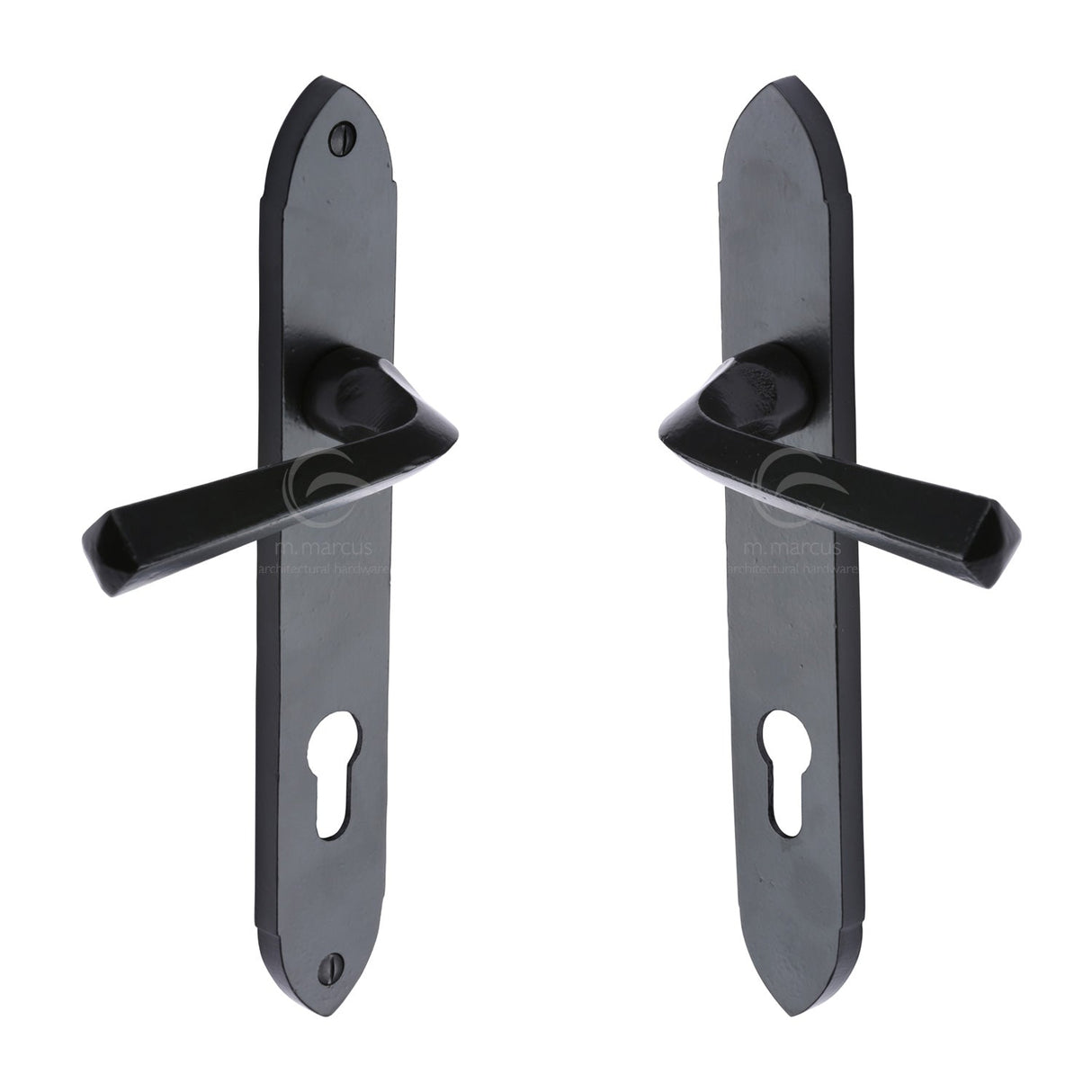 This is an image of a M.Marcus - Grafton Multi-Point Plate, fb4492-t215 that is available to order from T.H Wiggans Ironmongery in Kendal.