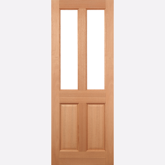 This is an image showing the LPD - Malton 2L Unglazed External Hardwood M&T Doors Available to order from T.H. Wiggans Ironmongery in Kendal