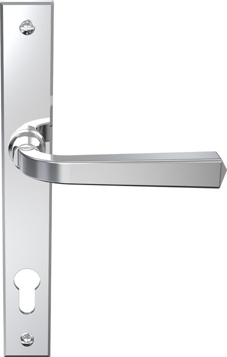 Mila Heritage Door Handle Polished Chrome