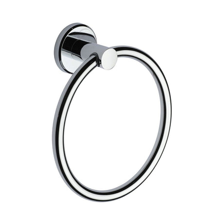 This is an image of a M.Marcus - Towel ring Polished Chrome Finish, oxf-ring-pc that is available to order from T.H Wiggans Ironmongery in Kendal.