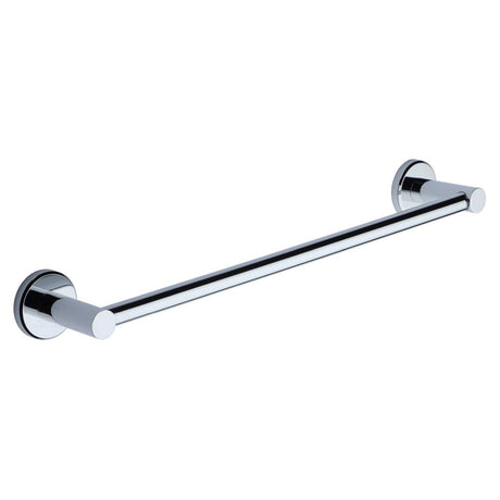 This is an image of a M.Marcus - Single towel rail 45cm Polished Chrome Finish, oxf-towel-45-pc that is available to order from T.H Wiggans Ironmongery in Kendal.
