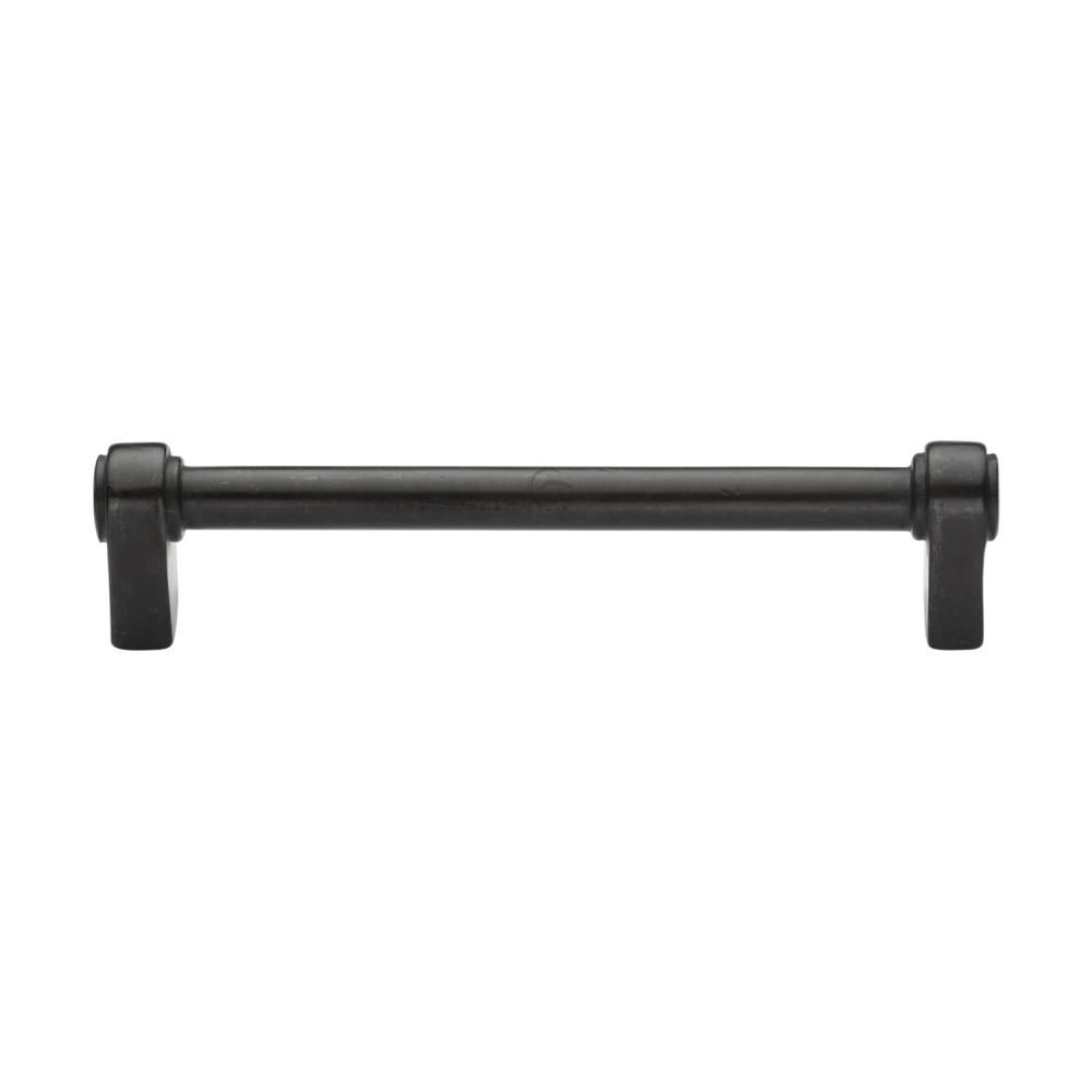 This is an image of a M.Marcus - Rustic Dark Bronze Cabinet Pull Ironbridge Design 160mm CTC, rdb3325-160 that is available to order from T.H Wiggans Ironmongery in Kendal.