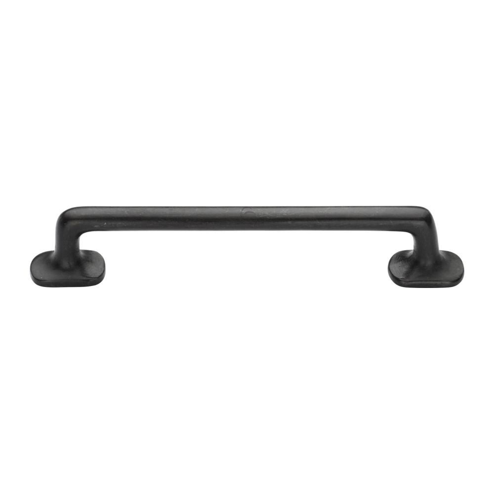 This is an image of a M.Marcus - Rustic Dark Bronze Cabinet Pull Traditional Design 192mm CTC, rdb376-192 that is available to order from T.H Wiggans Ironmongery in Kendal.