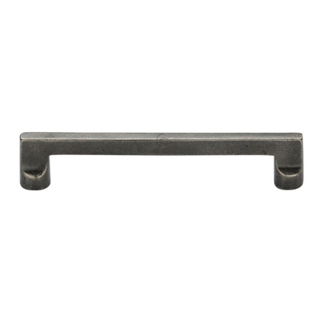 This is an image of a M.Marcus - Rustic Pewter Cabinet Pull Apollo Design 192mm CTC, rpw345-192 that is available to order from T.H Wiggans Ironmongery in Kendal.