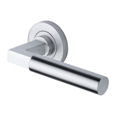 This is an image of a Heritage Brass - Spectral Bauhaus RS Rose SC, rs2261-sc that is available to order from T.H Wiggans Ironmongery in Kendal.