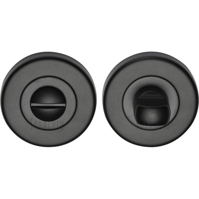 This is an image of a Sorrento - Thumbturn & Emergency Release Matt Black Finish, sc-0195-blk that is available to order from T.H Wiggans Ironmongery in Kendal.