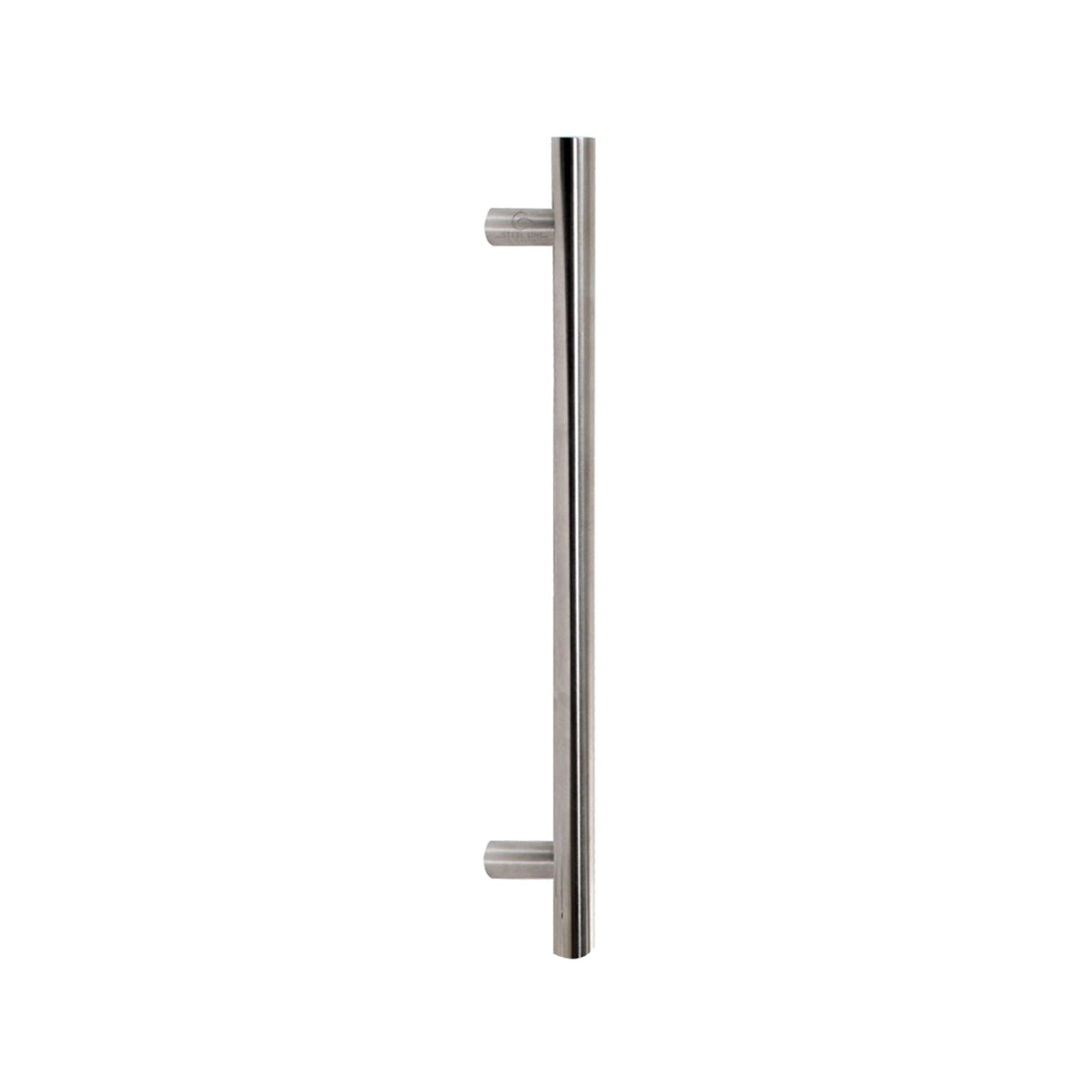 This is an image of a Steel Line T Pull Bolt Fix 720mm Satin Stainless Steel finish, ss-t250001-s that is available to order from T.H Wiggans Ironmongery in Kendal.