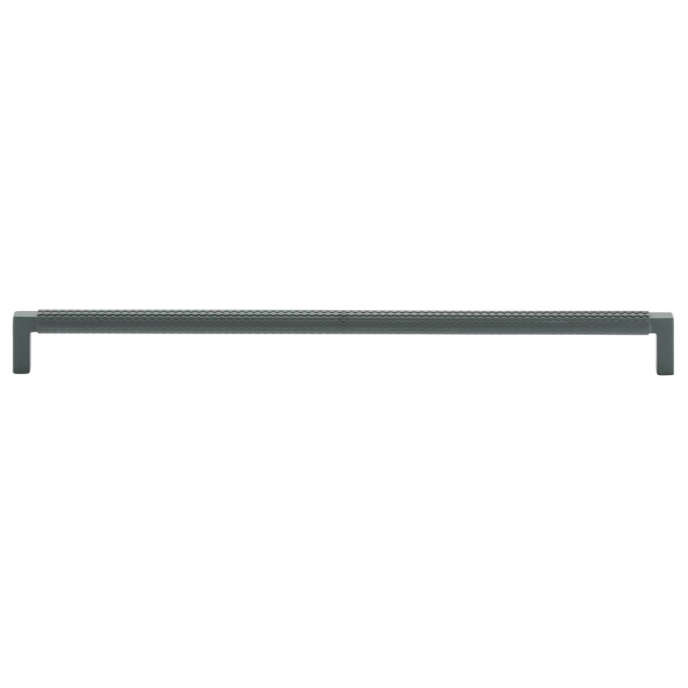 This is an image of a M.Marcus - Paxton Cabinet Pull 320mm Green Silk Touch Finish, tk5191-320-sgr that is available to order from T.H Wiggans Ironmongery in Kendal.
