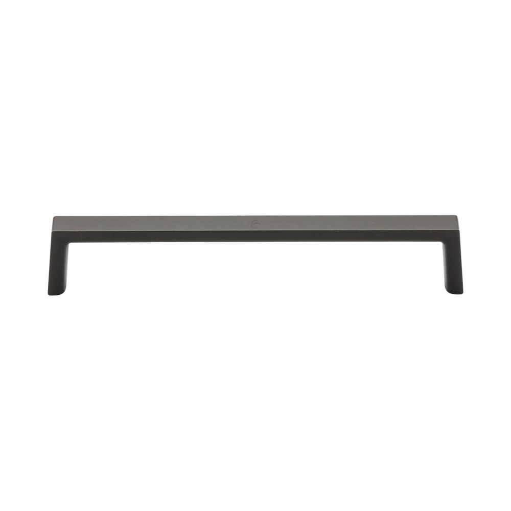 This is an image of a M.Marcus - Jena Cabinet Pull 160mm Matt Black Silk Touch Finish, tk5210-160-sbk that is available to order from T.H Wiggans Ironmongery in Kendal.