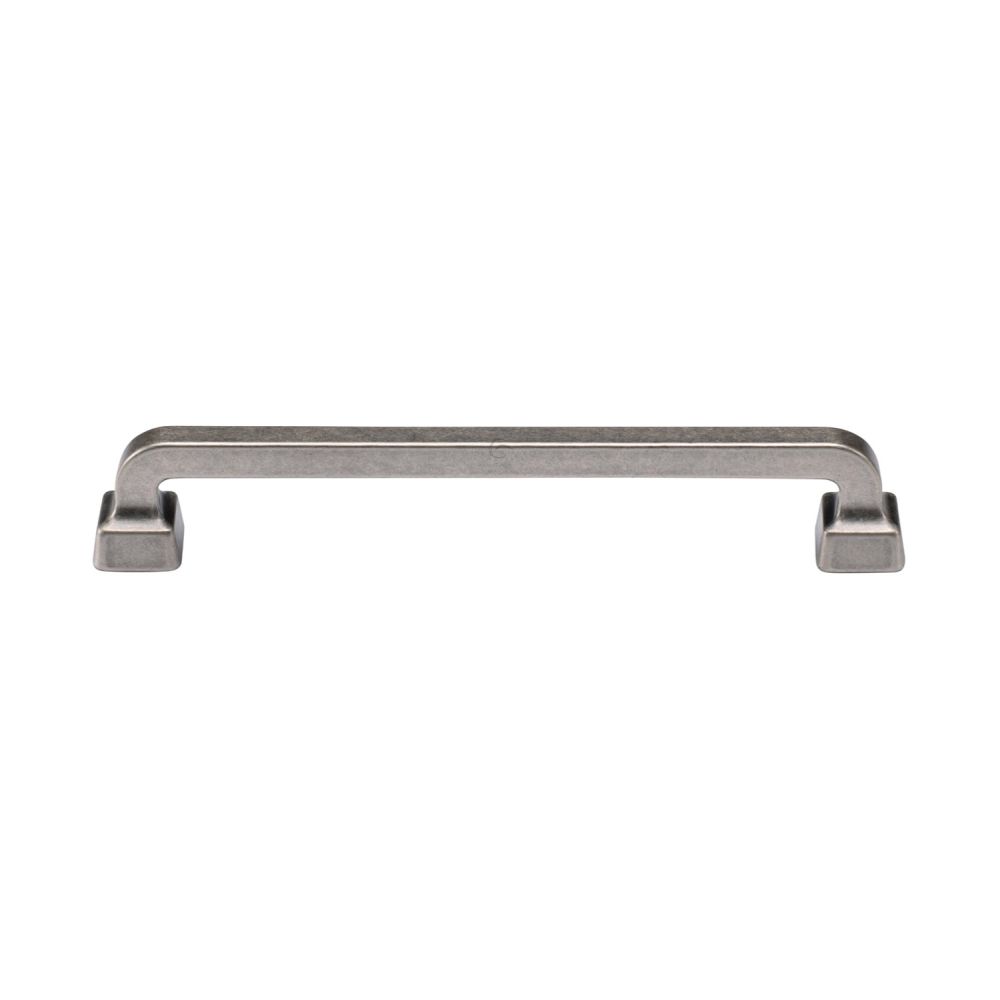 This is an image of a M.Marcus - Stilo Cabinet Pull 160mm Distressed Pewter Finish, tk5217-160-dpw that is available to order from T.H Wiggans Ironmongery in Kendal.