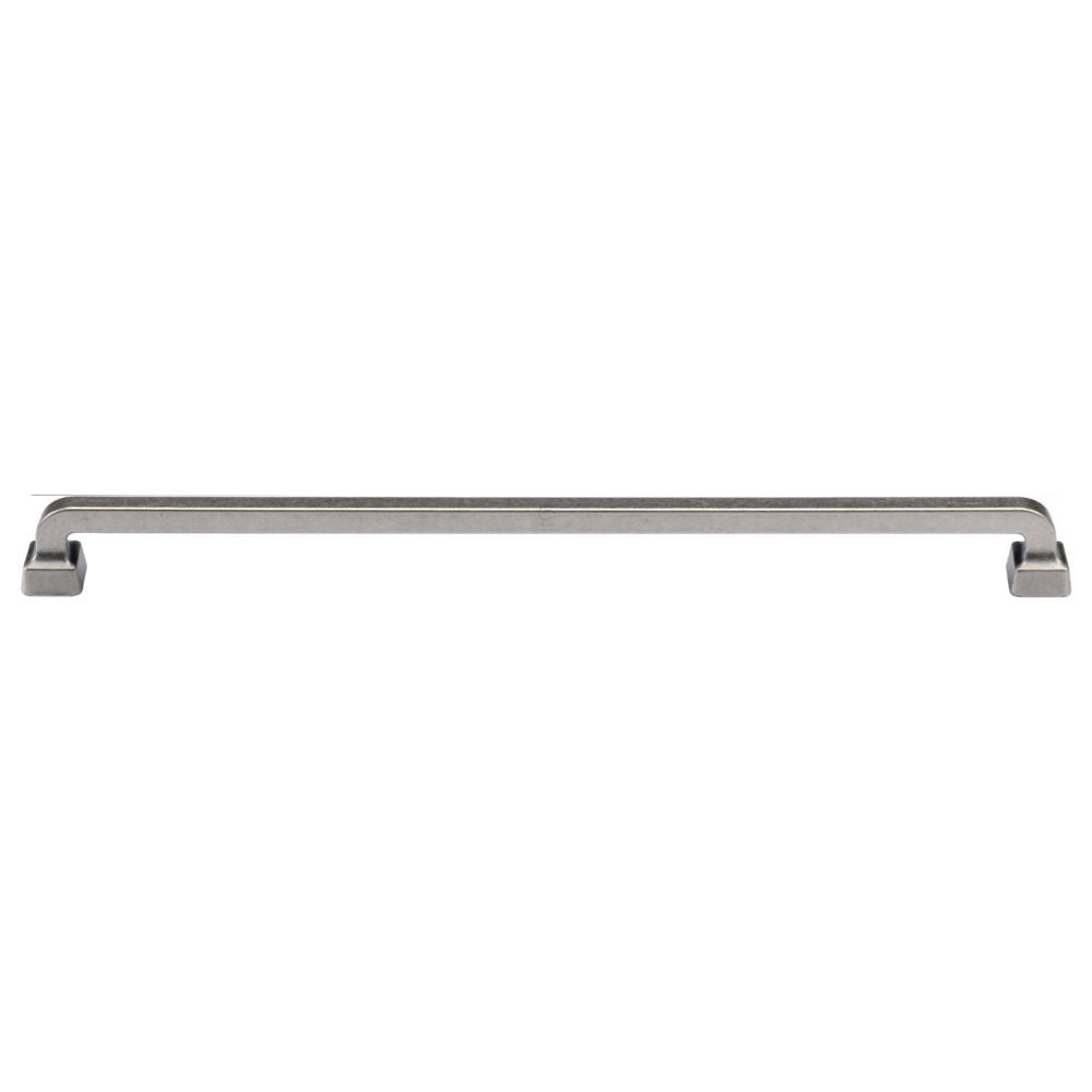 This is an image of a M.Marcus - Stilo Cabinet Pull 320mm Distressed Pewter Finish, tk5217-320-dpw that is available to order from T.H Wiggans Ironmongery in Kendal.