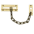 This is an image of a Heritage Brass - Door Chain Polished Brass Finish, v1070-pb that is available to order from T.H Wiggans Ironmongery in Kendal.